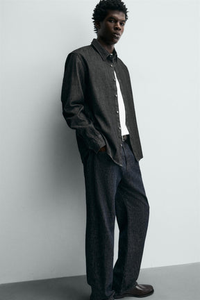Relaxed Denim Shirt