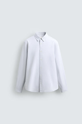 STRIPED OXFORD SHIRT - Image 8