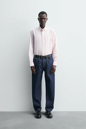 STRIPED OXFORD SHIRT - Image 1