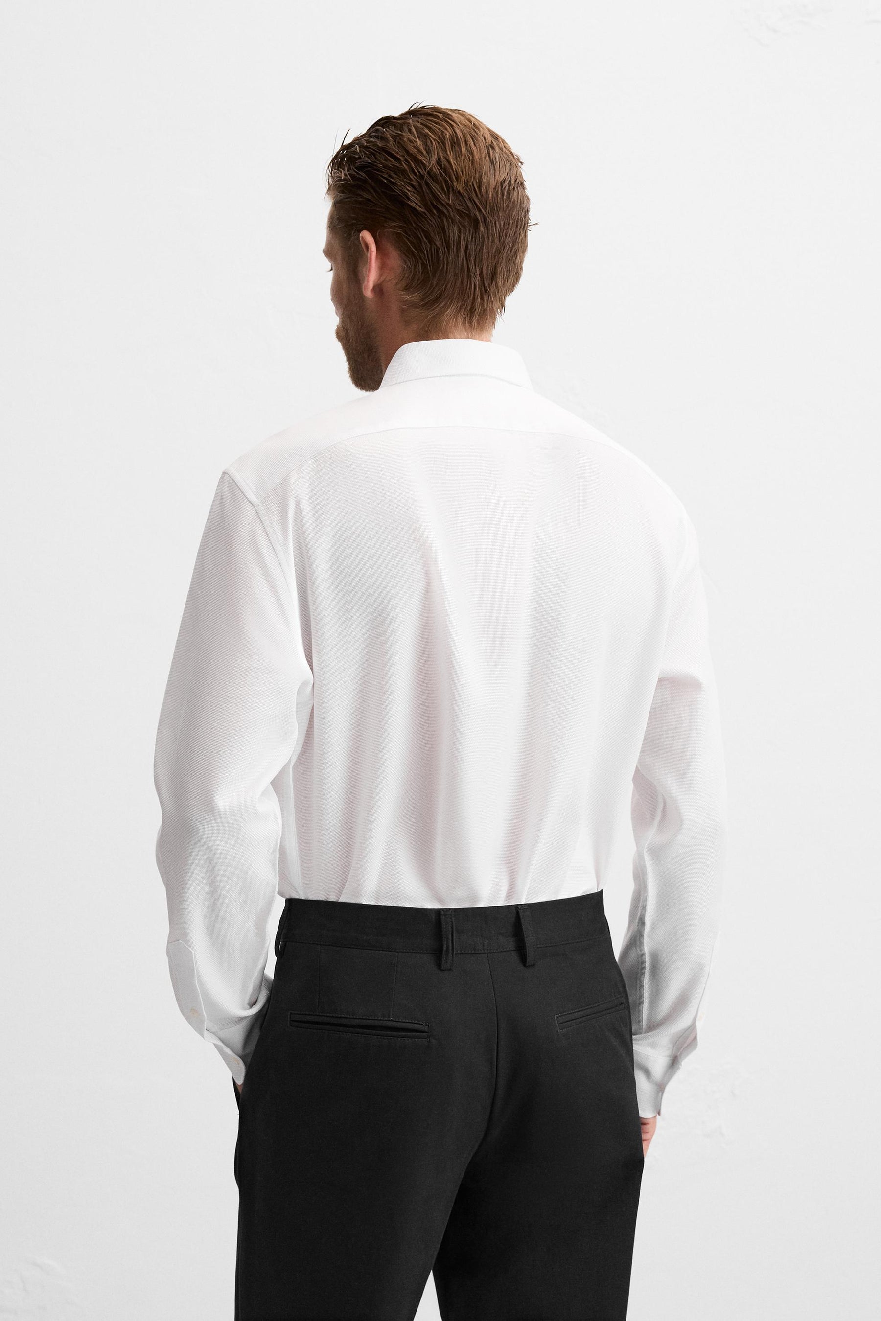 EASY CARE TEXTURED SHIRT - Image 3