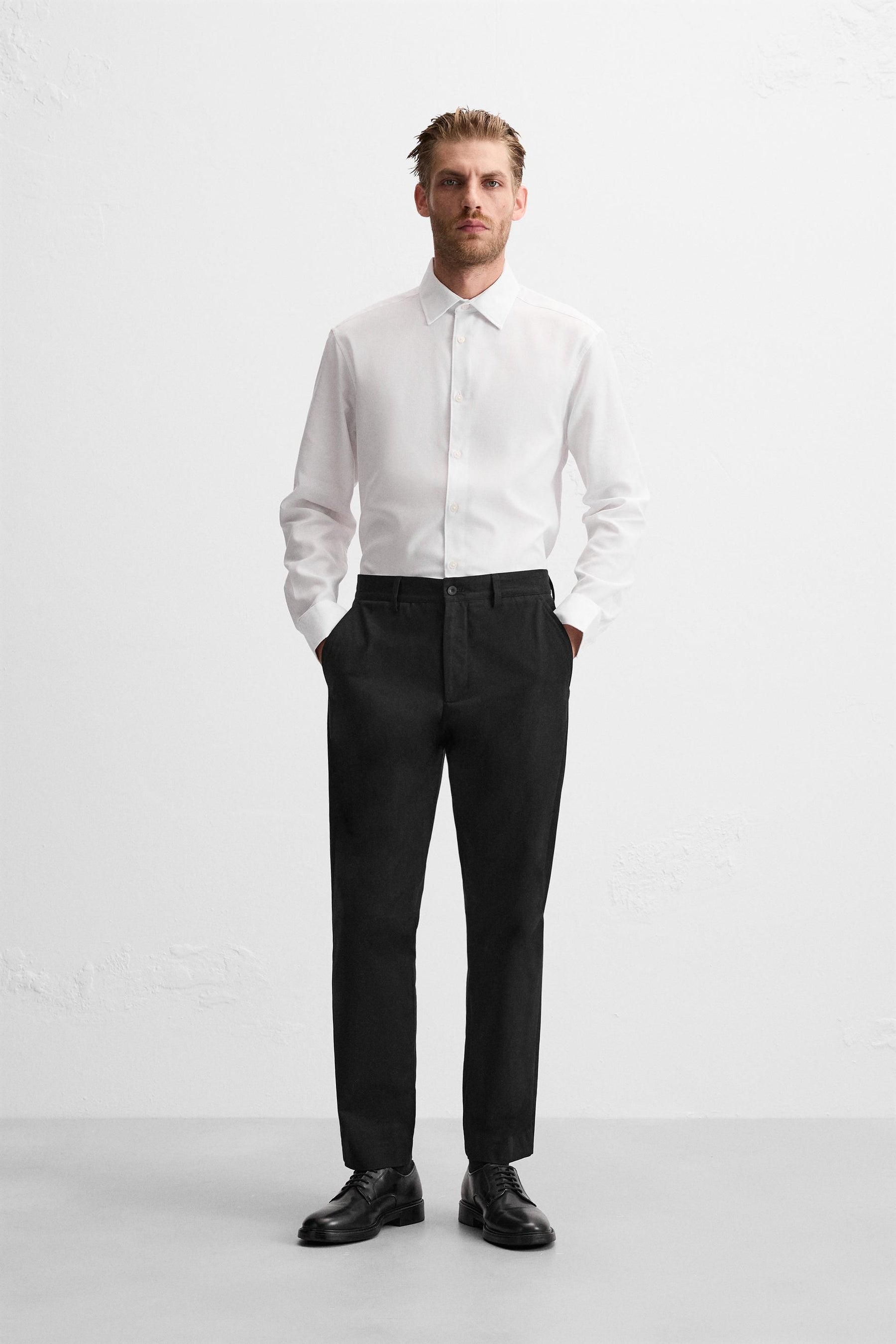 EASY CARE TEXTURED SHIRT - Image 1