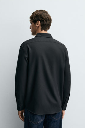 EASY CARE TEXTURED SHIRT - Image 3