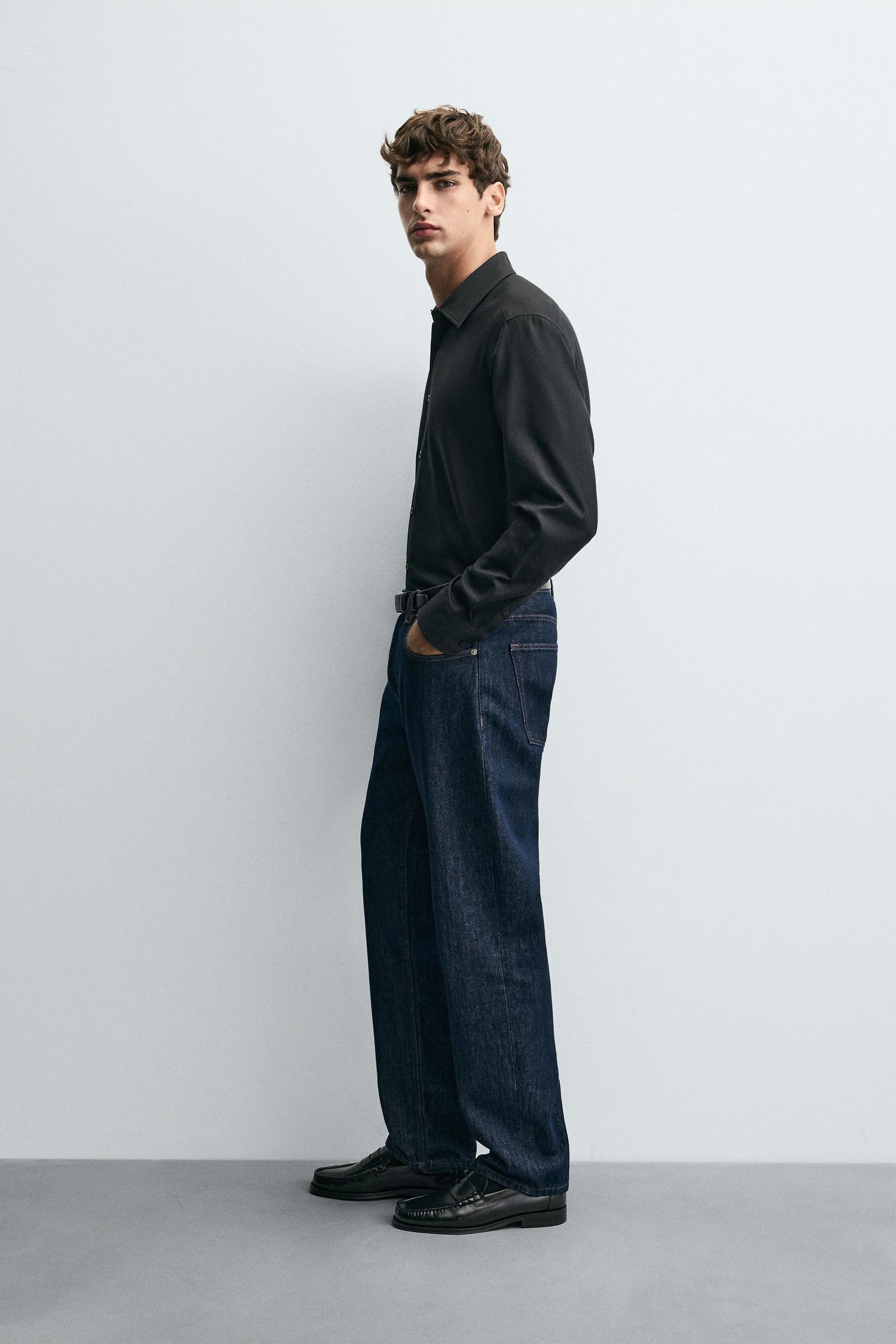 EASY CARE TEXTURED SHIRT - Image 4