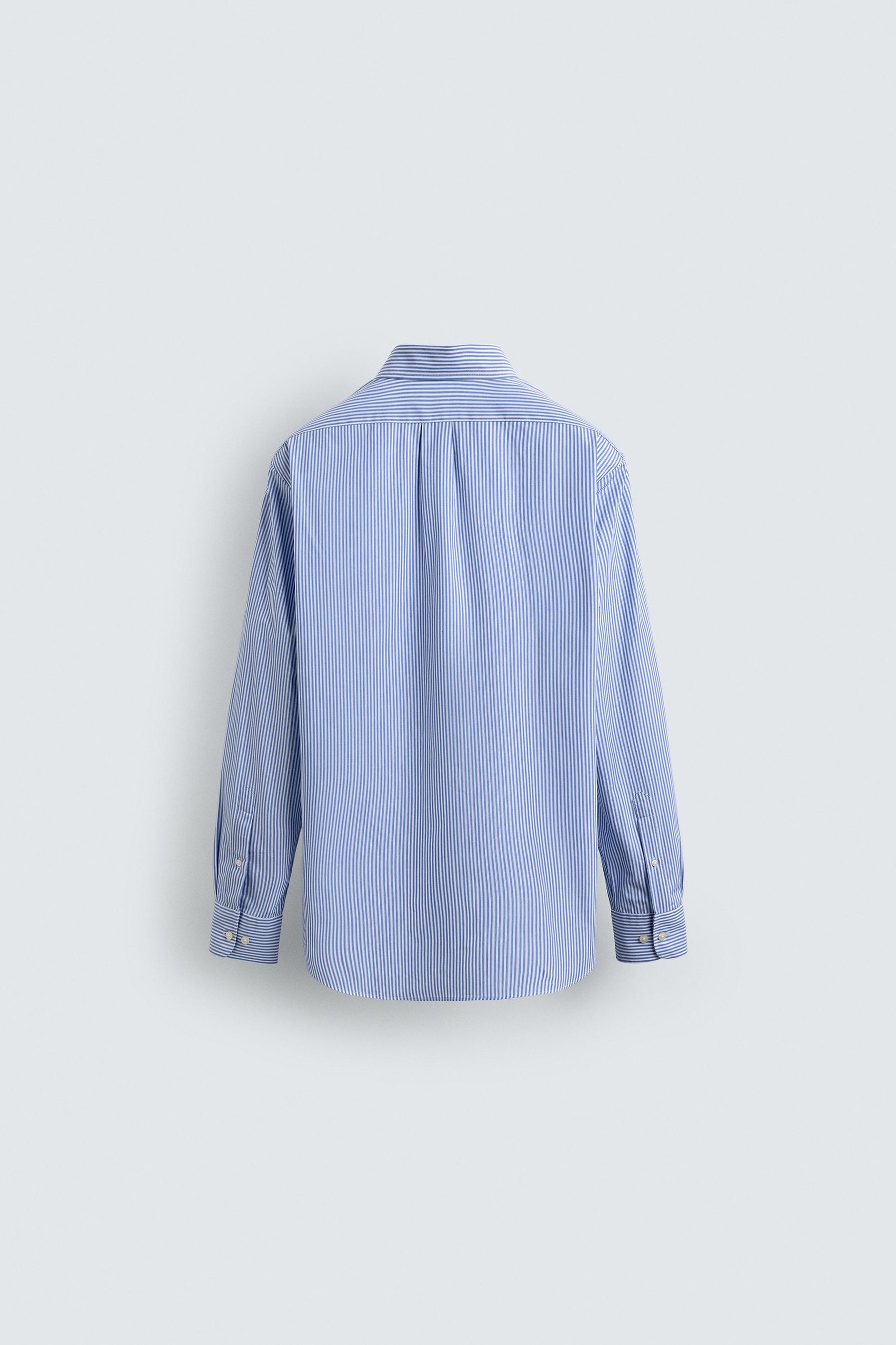 STRIPED REGULAR FIT SHIRT - Image 7