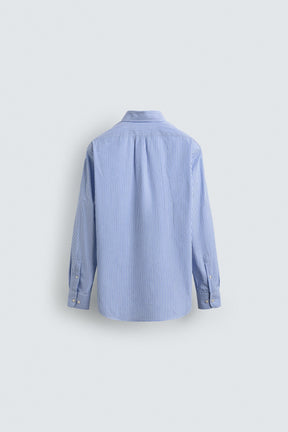 STRIPED REGULAR FIT SHIRT - Image 7