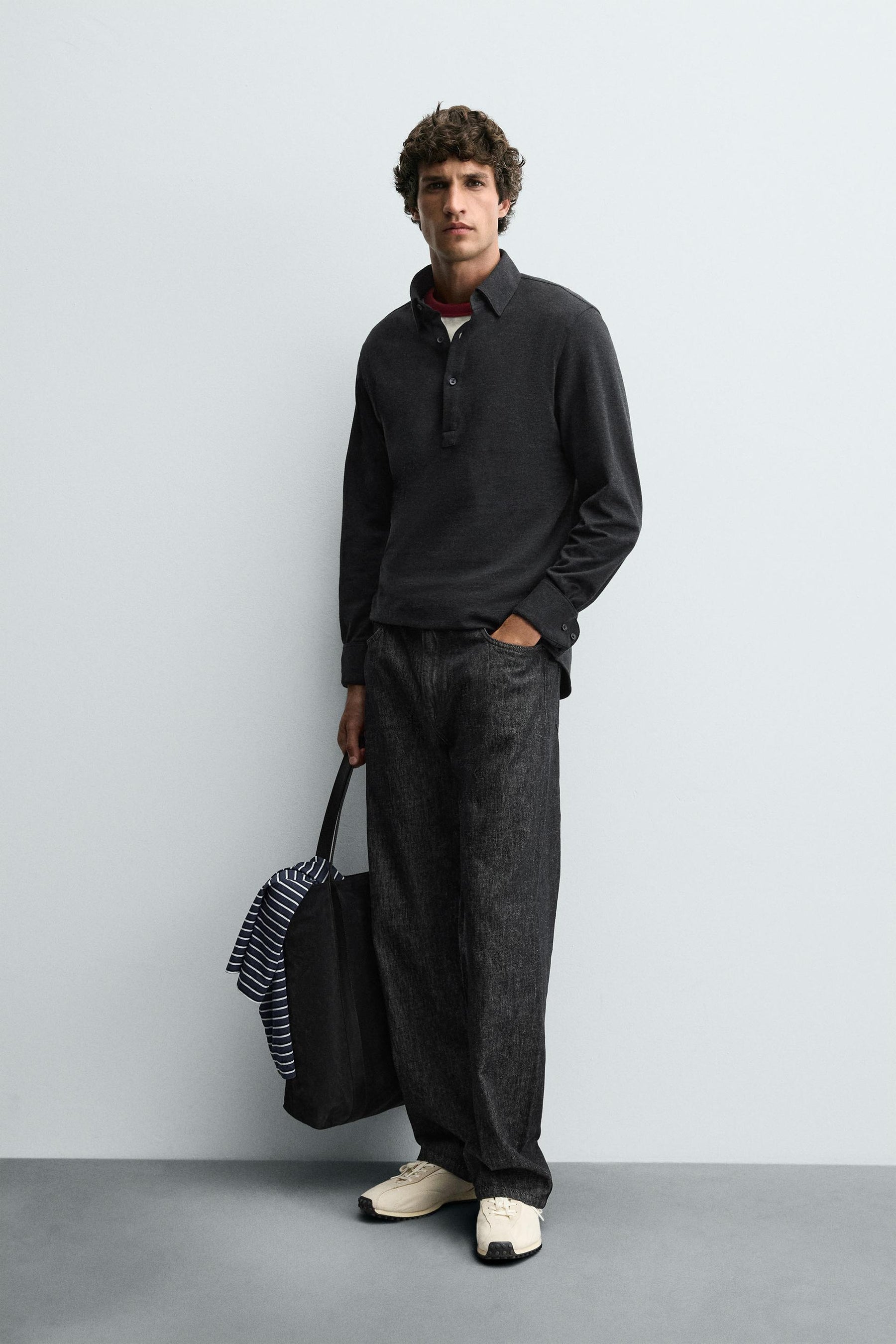 SOFT COTTON POLO SHIRT - Image 4