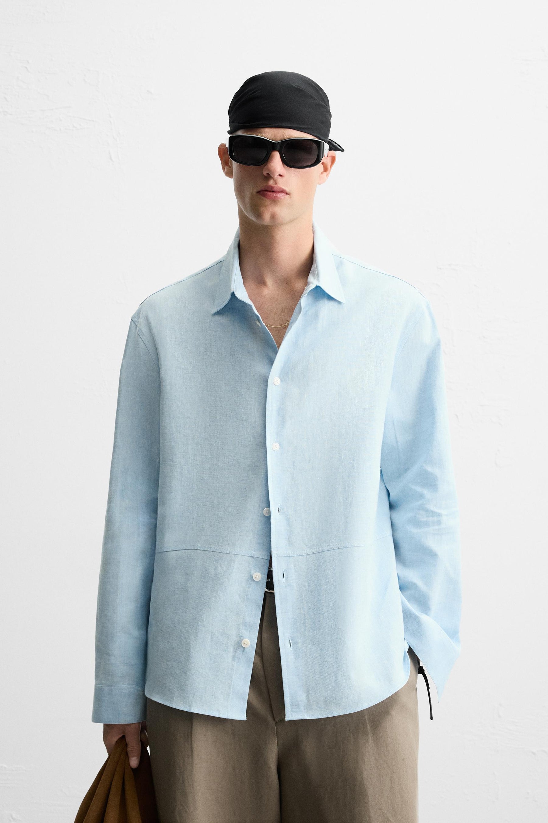 LINEN/COTTON SHIRT - Image 2