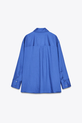 Oversize Striped Shirt