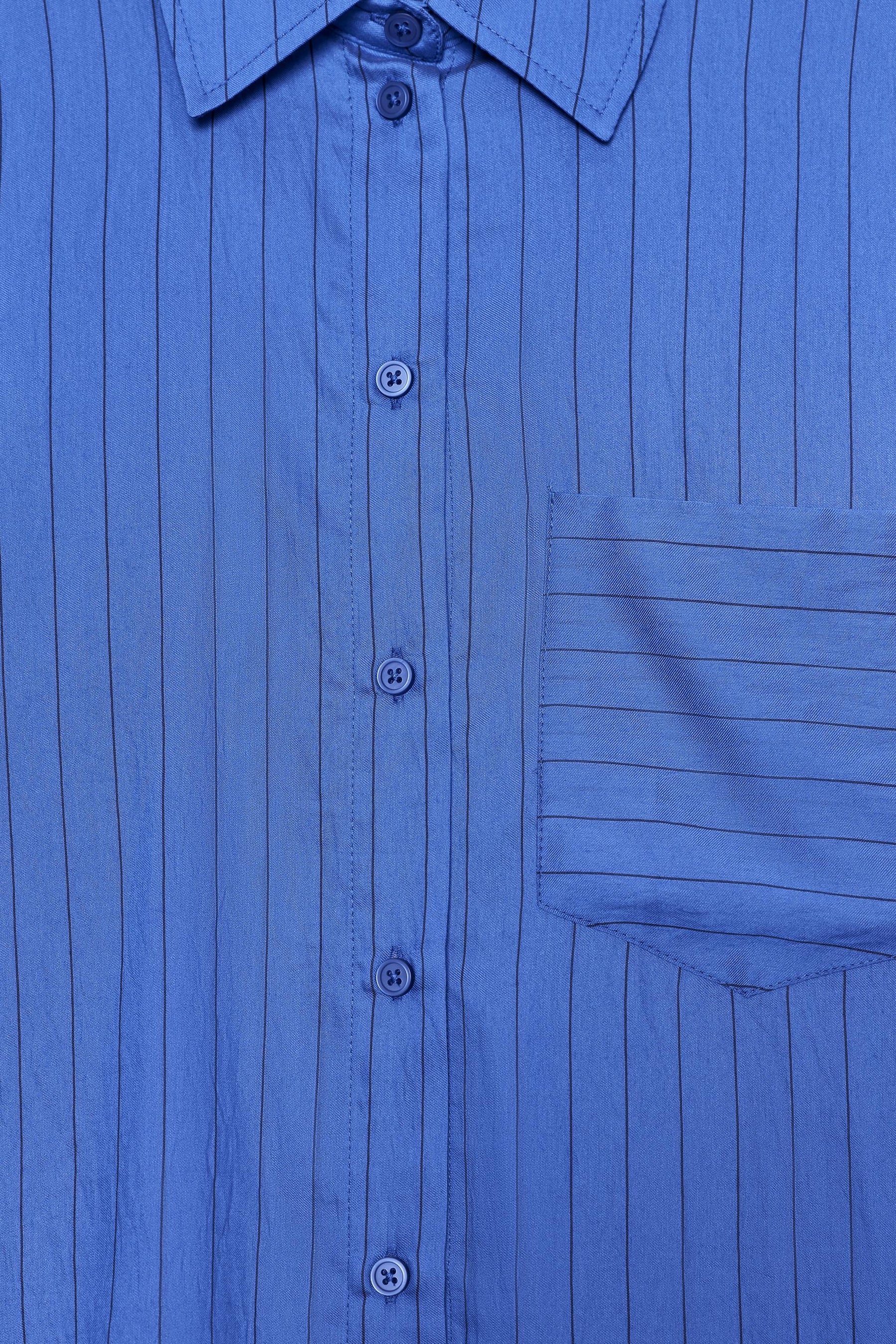 Oversize Striped Shirt