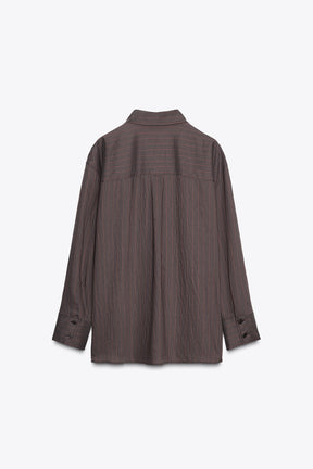 Oversize Striped Shirt