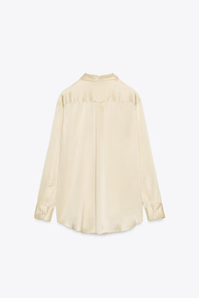 Silk Shirt with Pocket