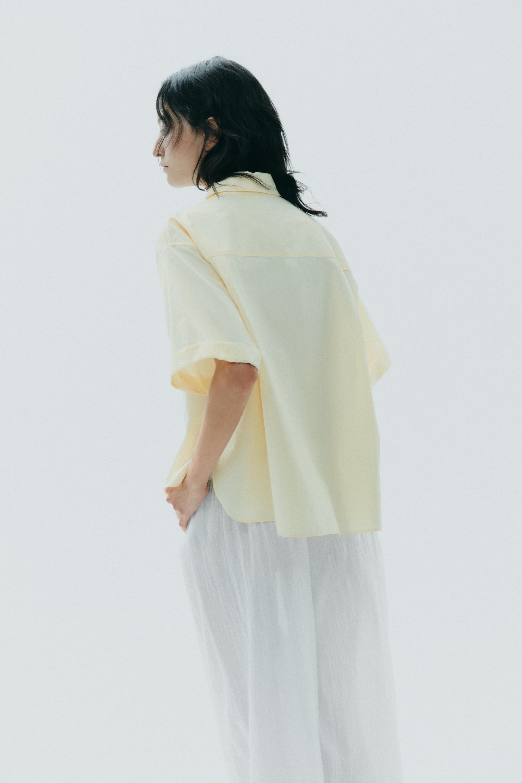 POPLIN SHIRT WITH POCKET