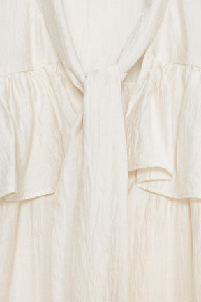 Ruffled Bow Blouse