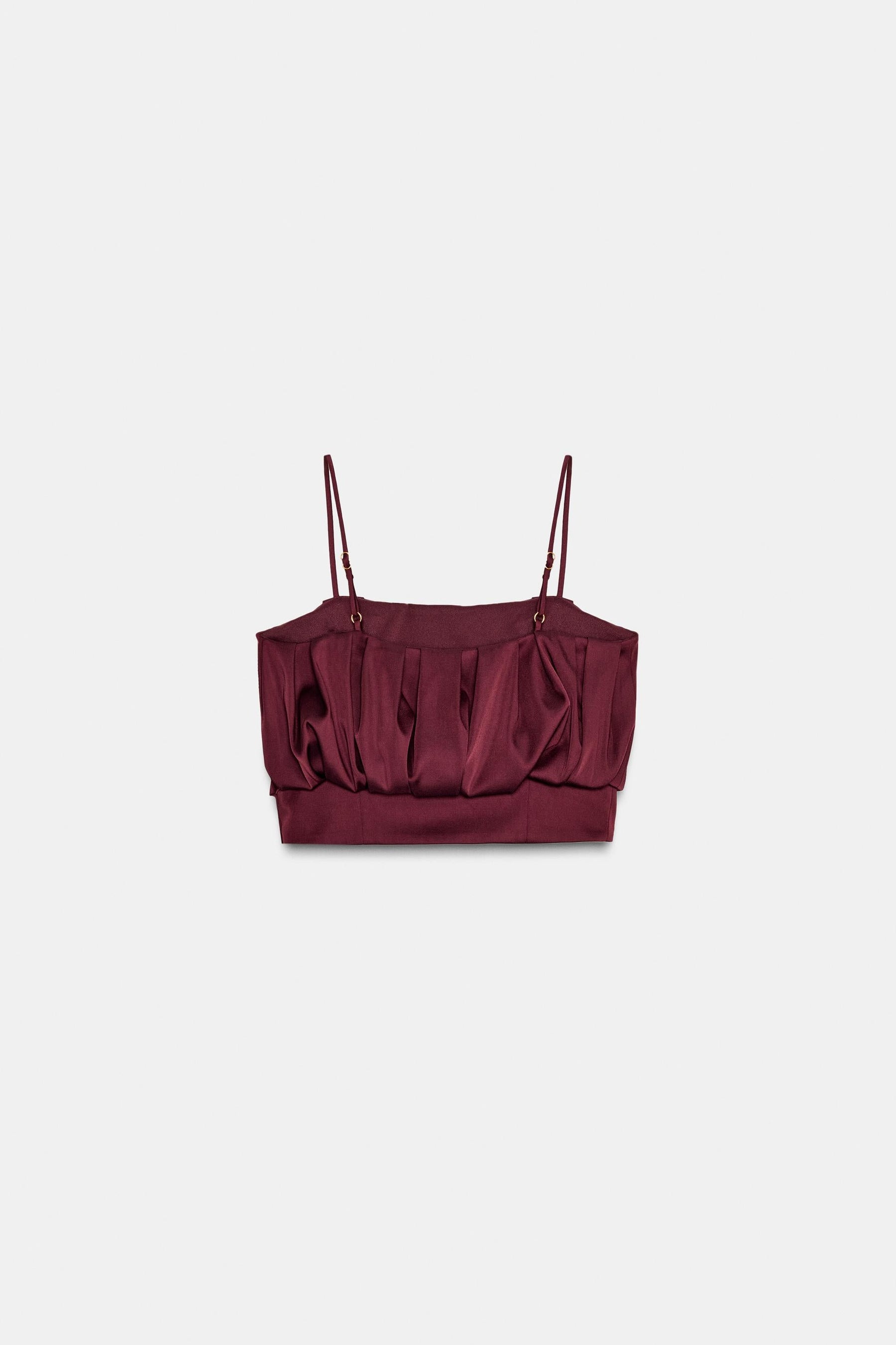 Strappy Balloon Blouse