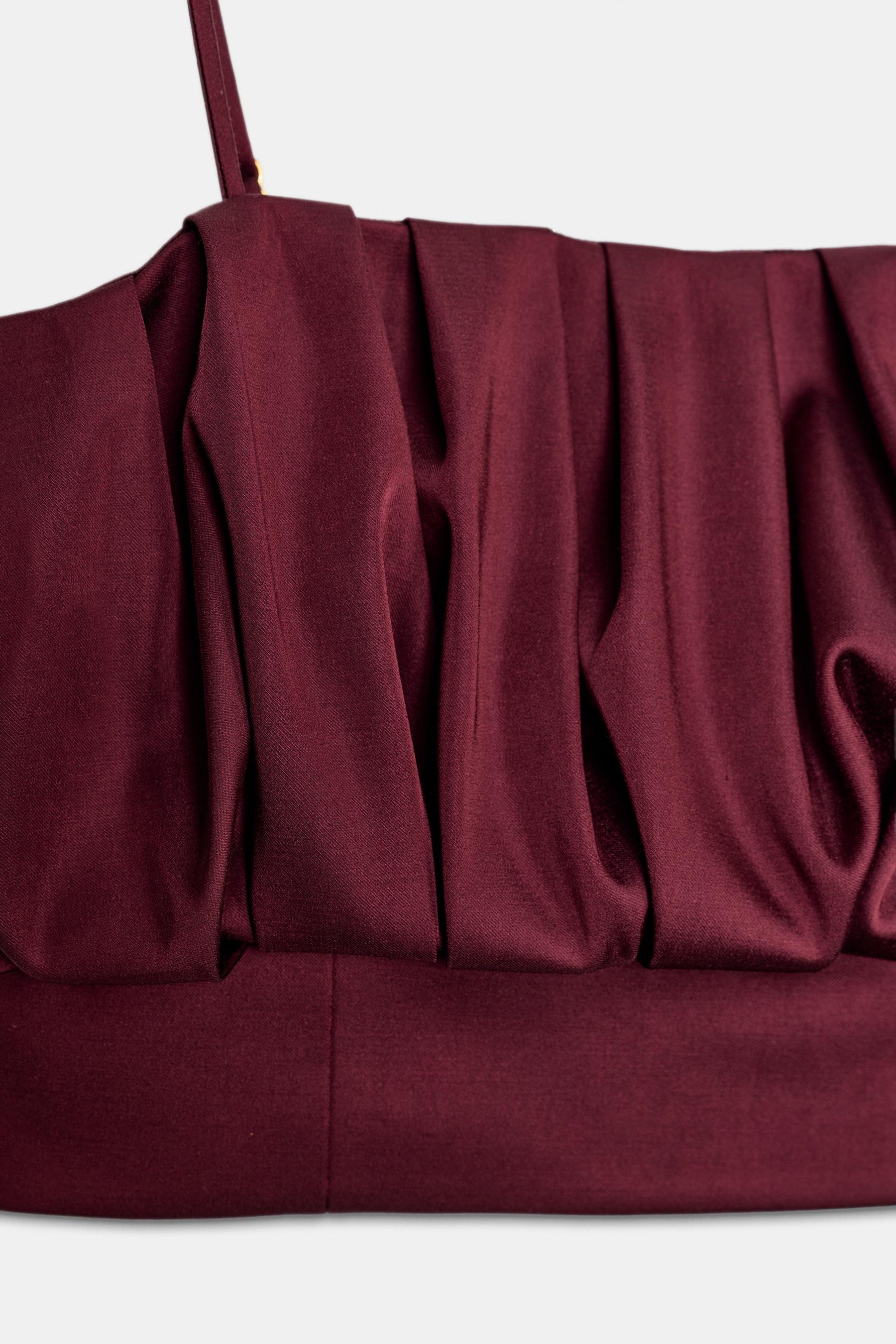 Strappy Balloon Blouse