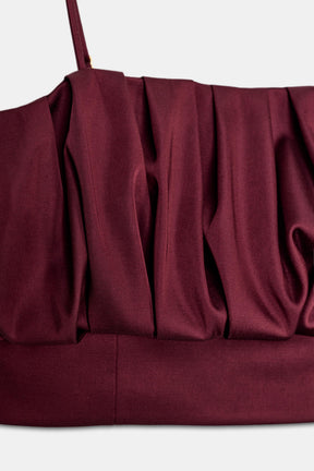 Strappy Balloon Blouse
