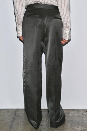 SATIN BLEND TROUSERS