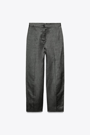 SATIN BLEND TROUSERS