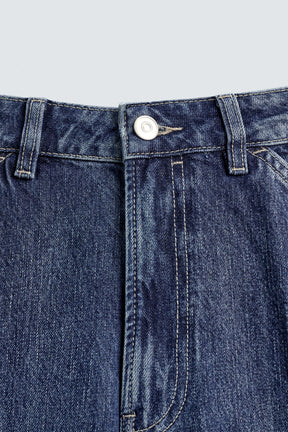 STRAIGHT FIT CARGO JEANS - Image 9