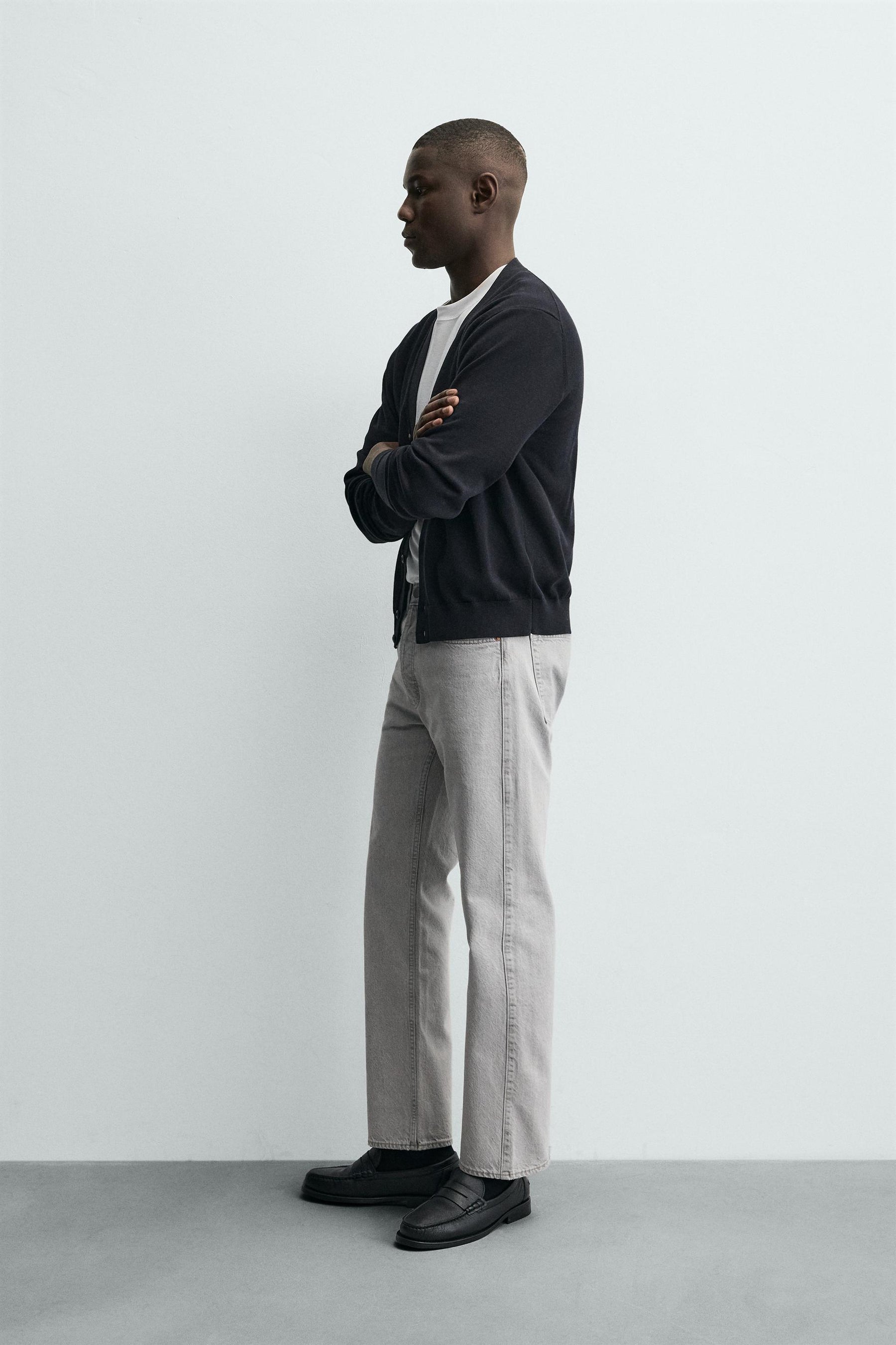 STRAIGHT ANKLE FIT JEANS - Image 4