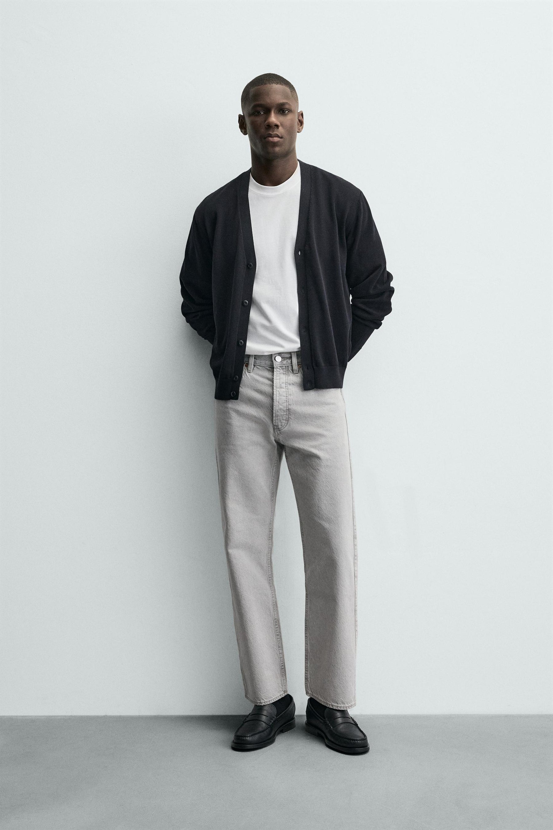STRAIGHT ANKLE FIT JEANS - Image 1