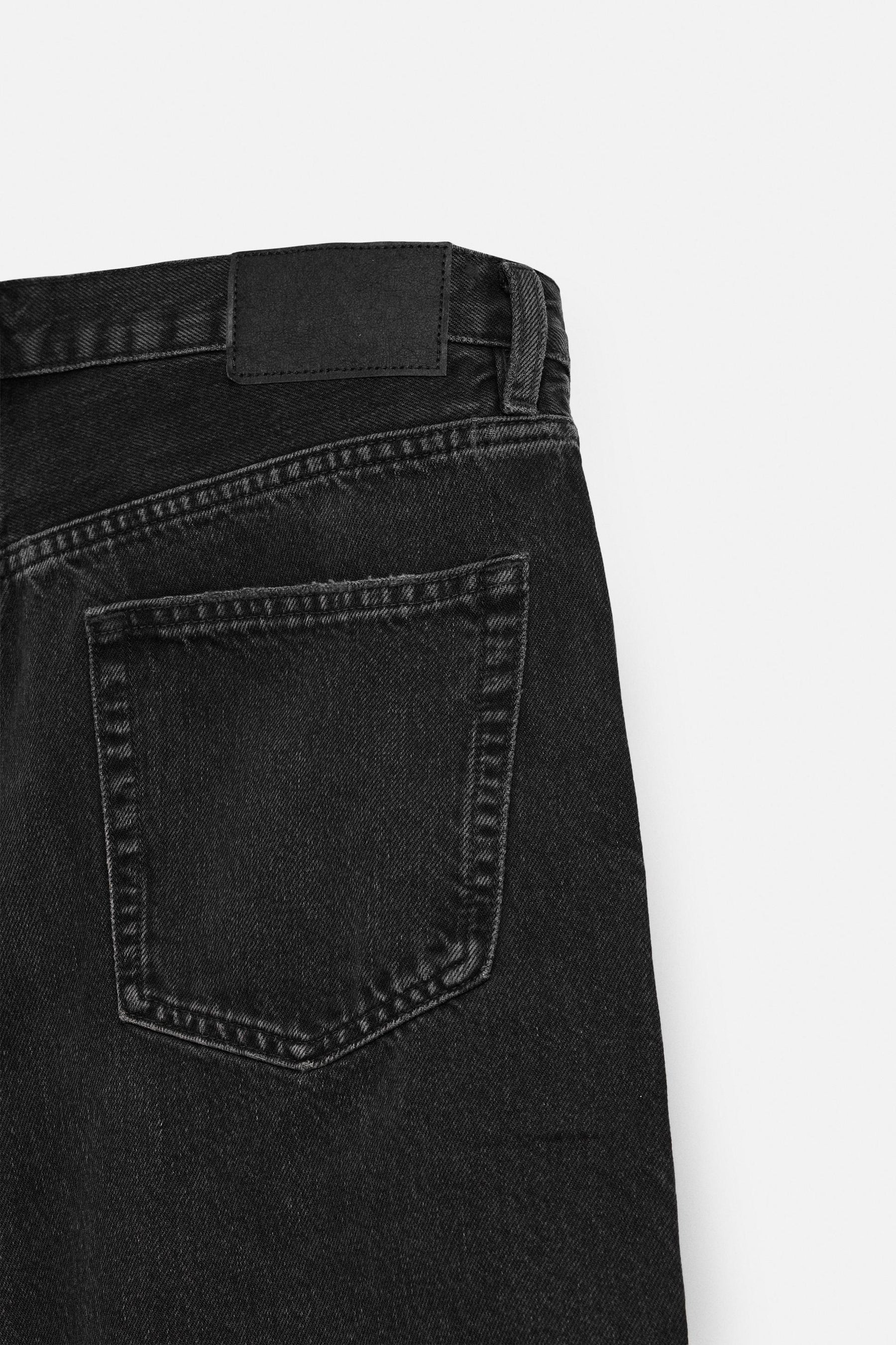 STRAIGHT-LEG DENIM BERMUDA SHORTS - Image 10