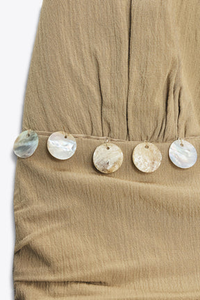 Beaded Halter Top