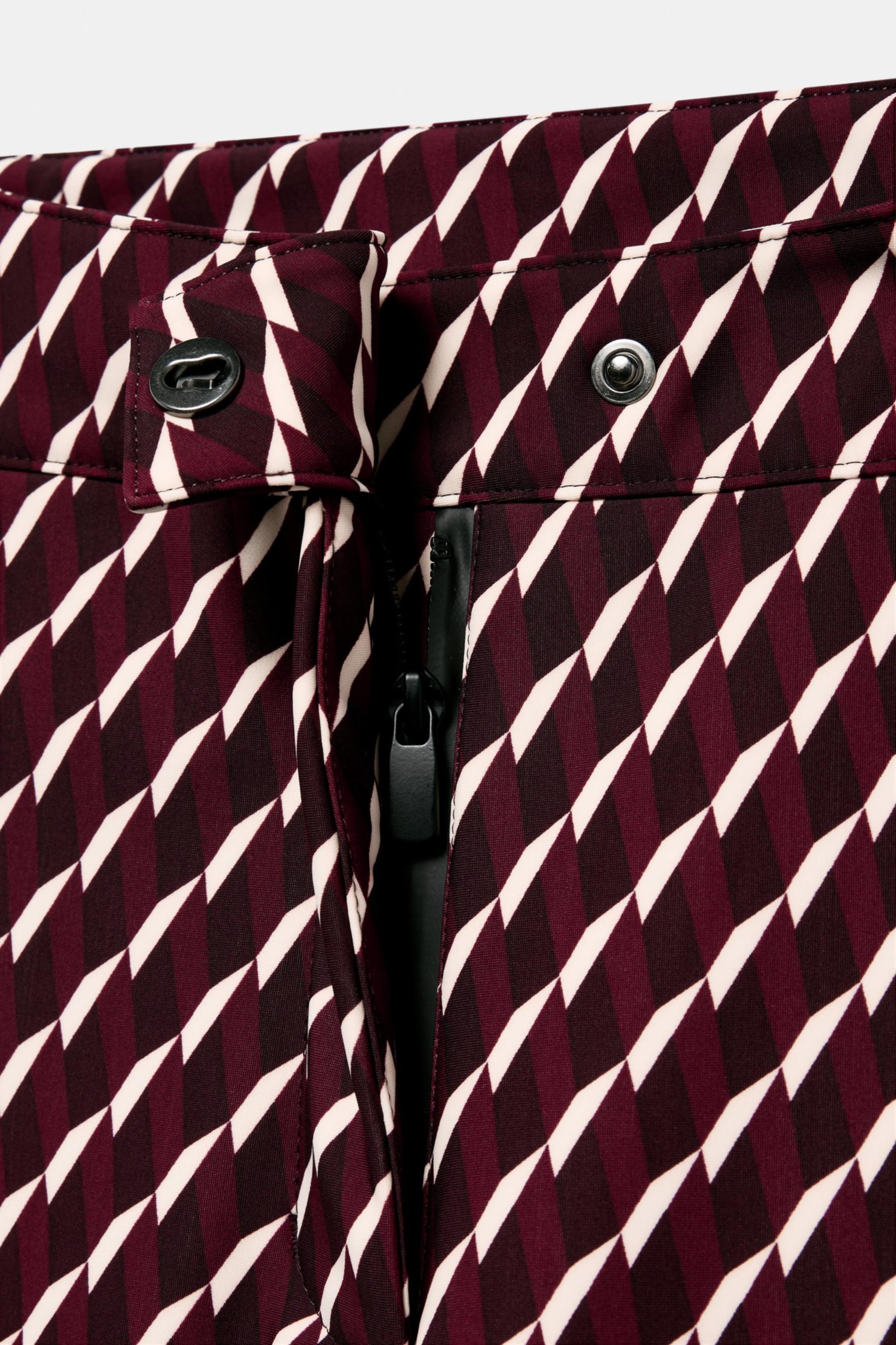 Water-resistant ski trousers