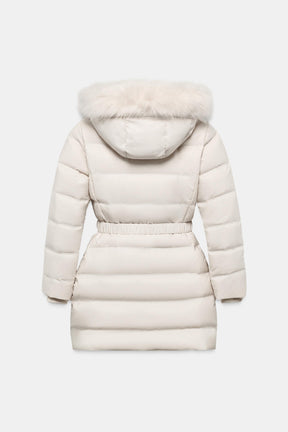 Daunenjacke mit Kapuze