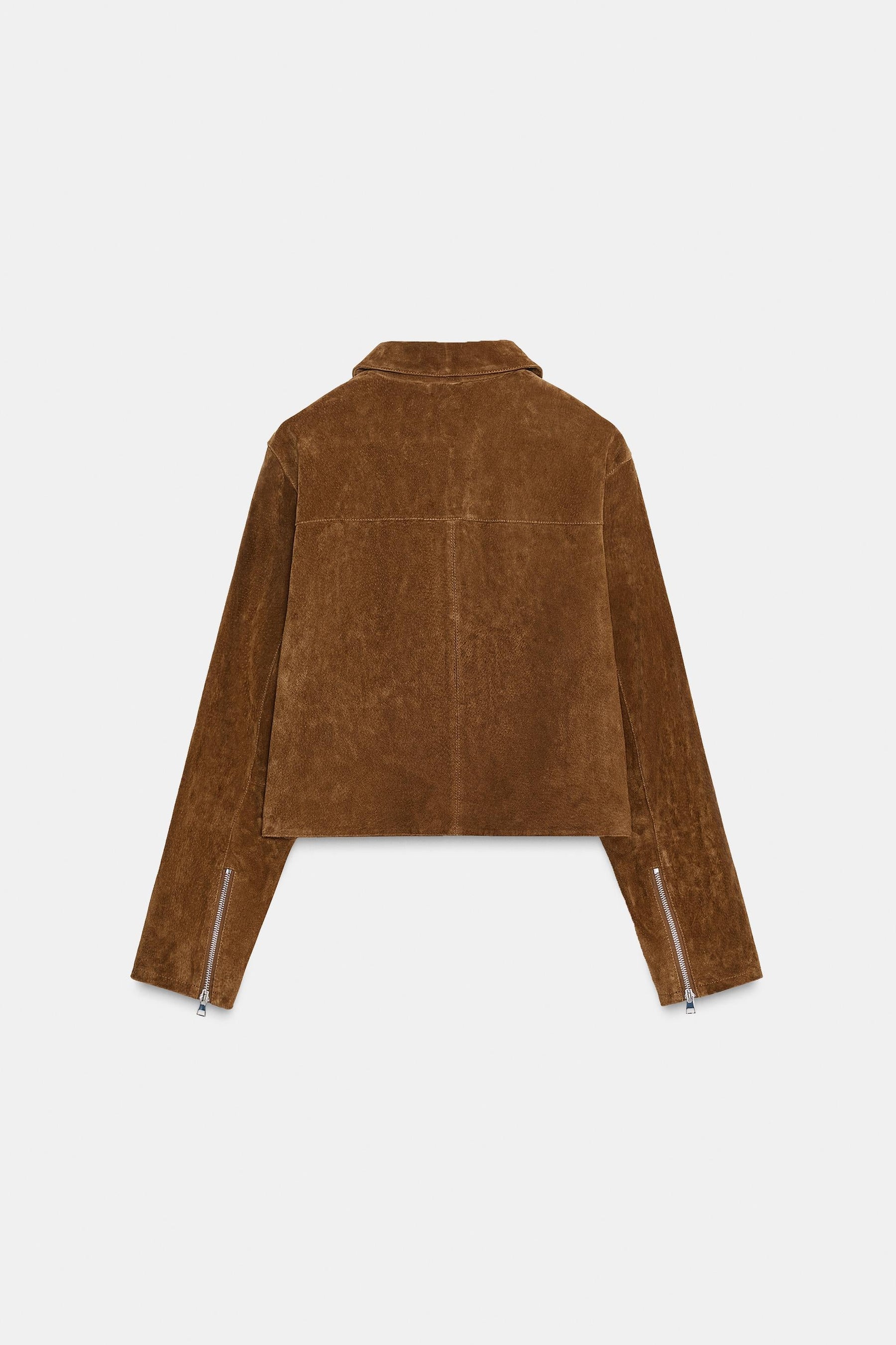 Kurze Lederjacke