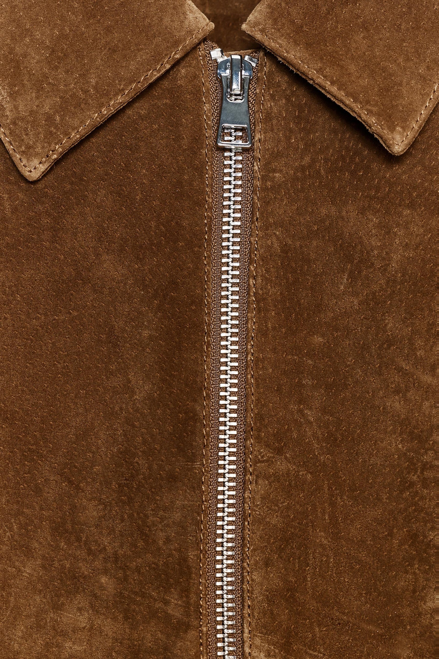 Kurze Lederjacke