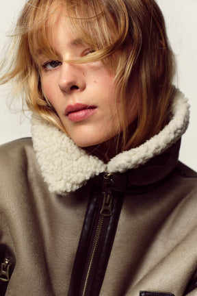 Double-Faced Short Jacket