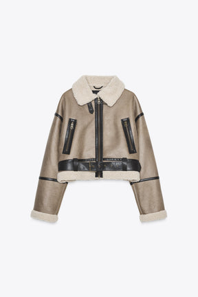 SHORT DOUBLE-FACED JACKET - Image 8