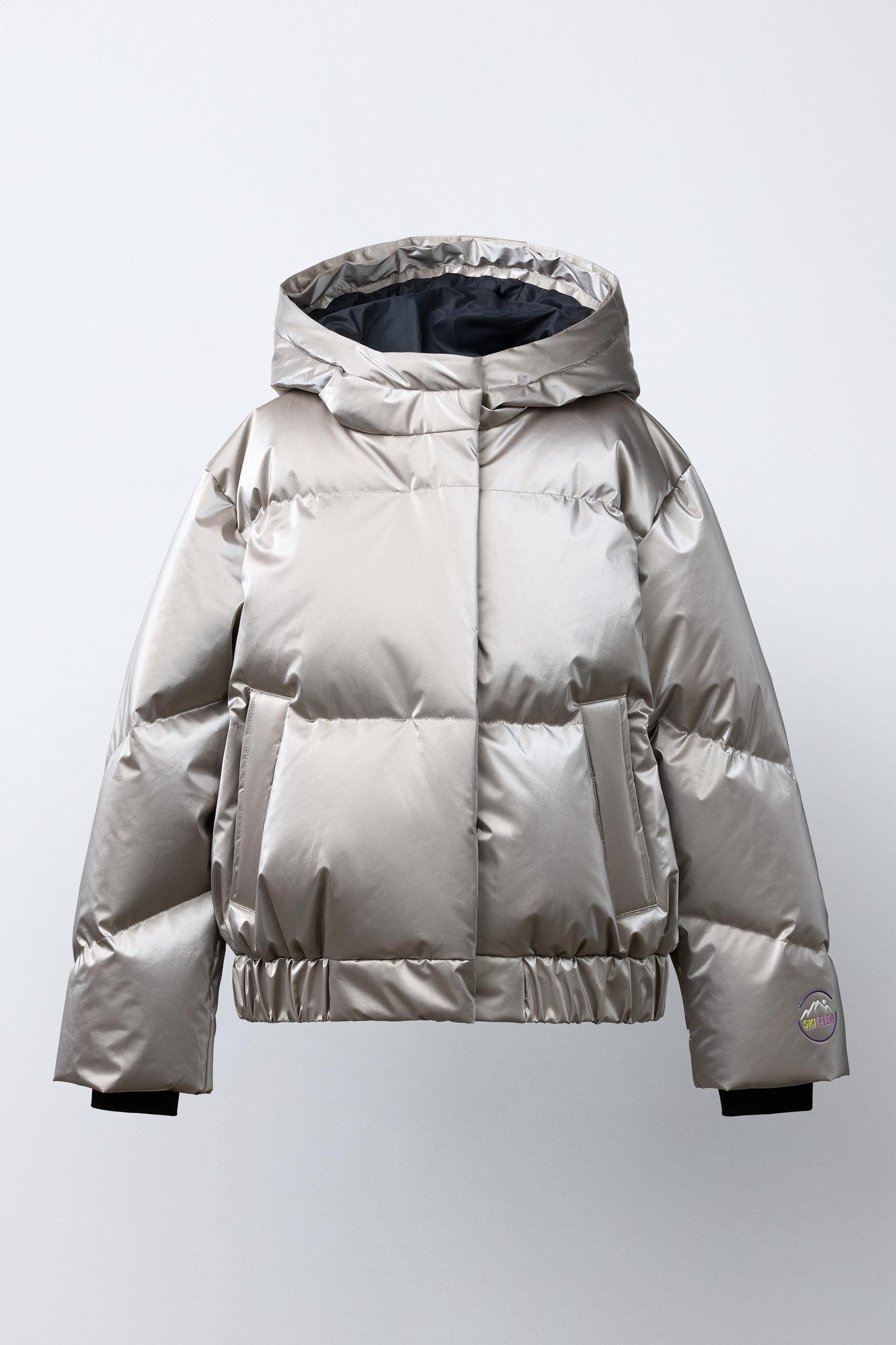 Metallic Down Ski Jacket - Image 3