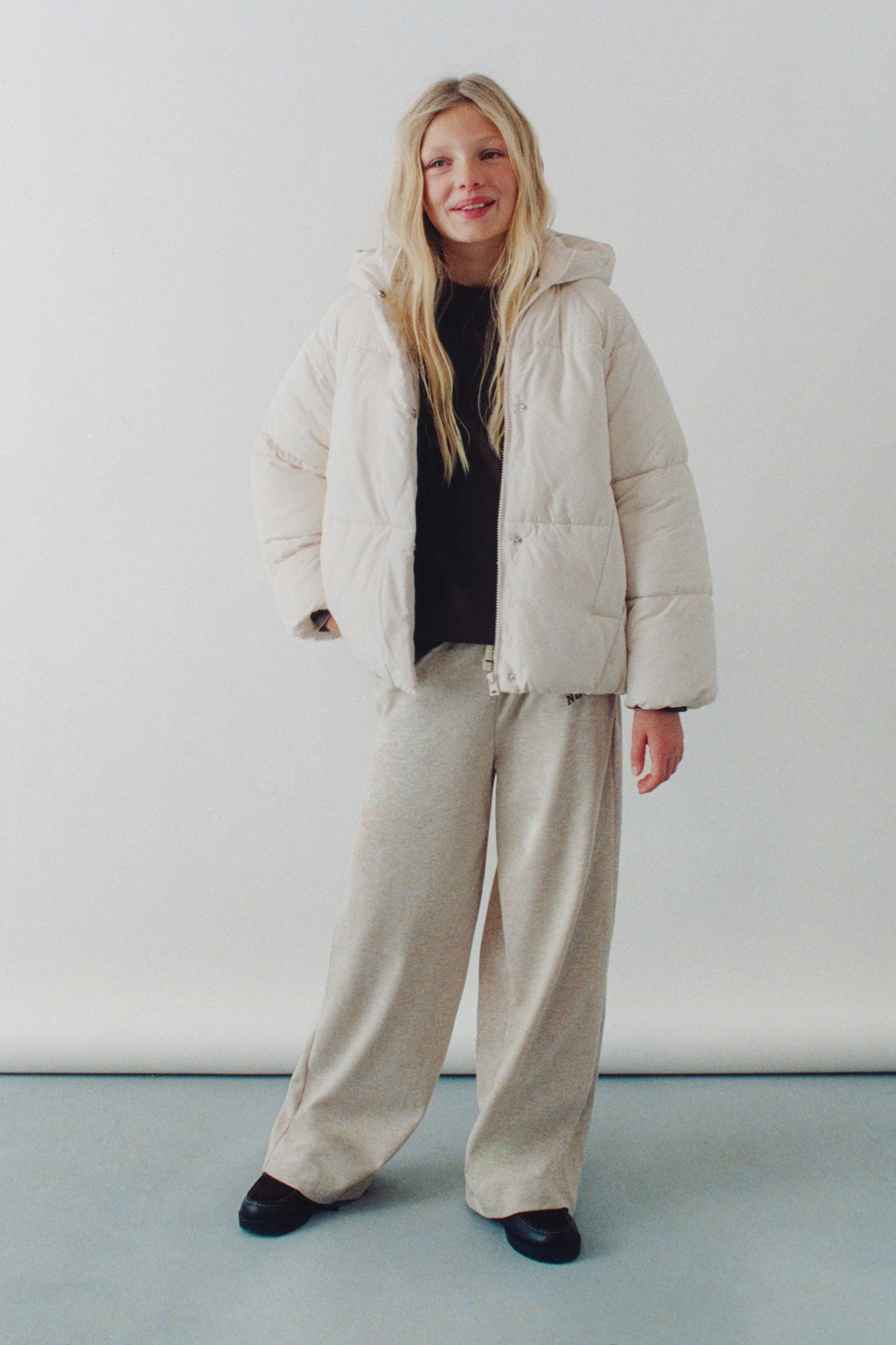 HOODED PADDED JACKET - Image 1