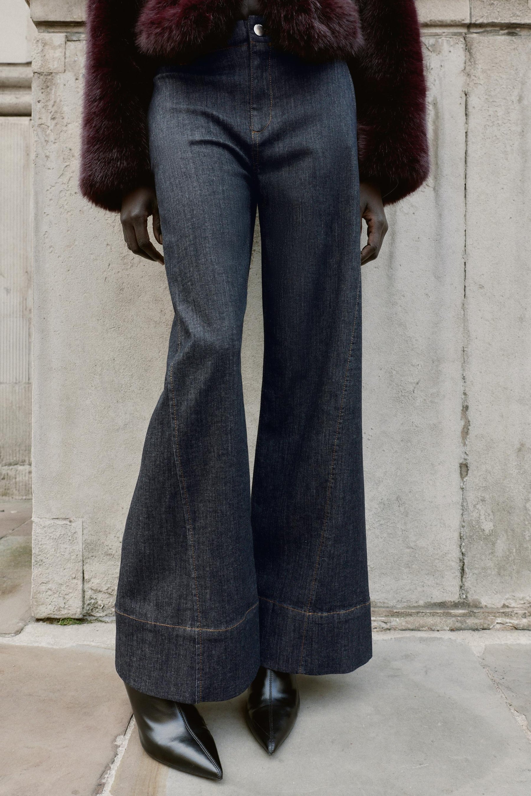 WIDE LEG TROUSERS