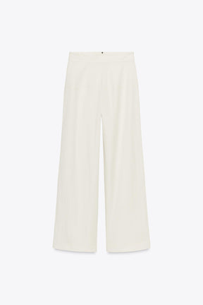 Trousers with Back Zip