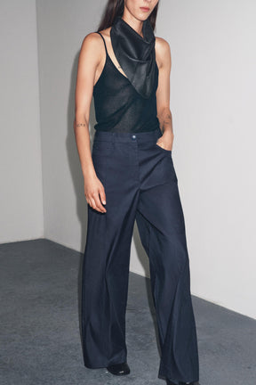 Wide-Leg Trousers