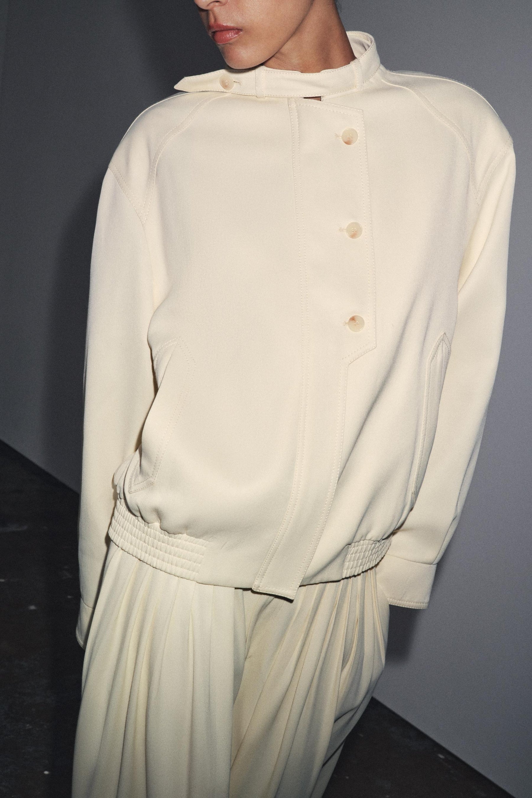 Buttoned Fashion Jacket