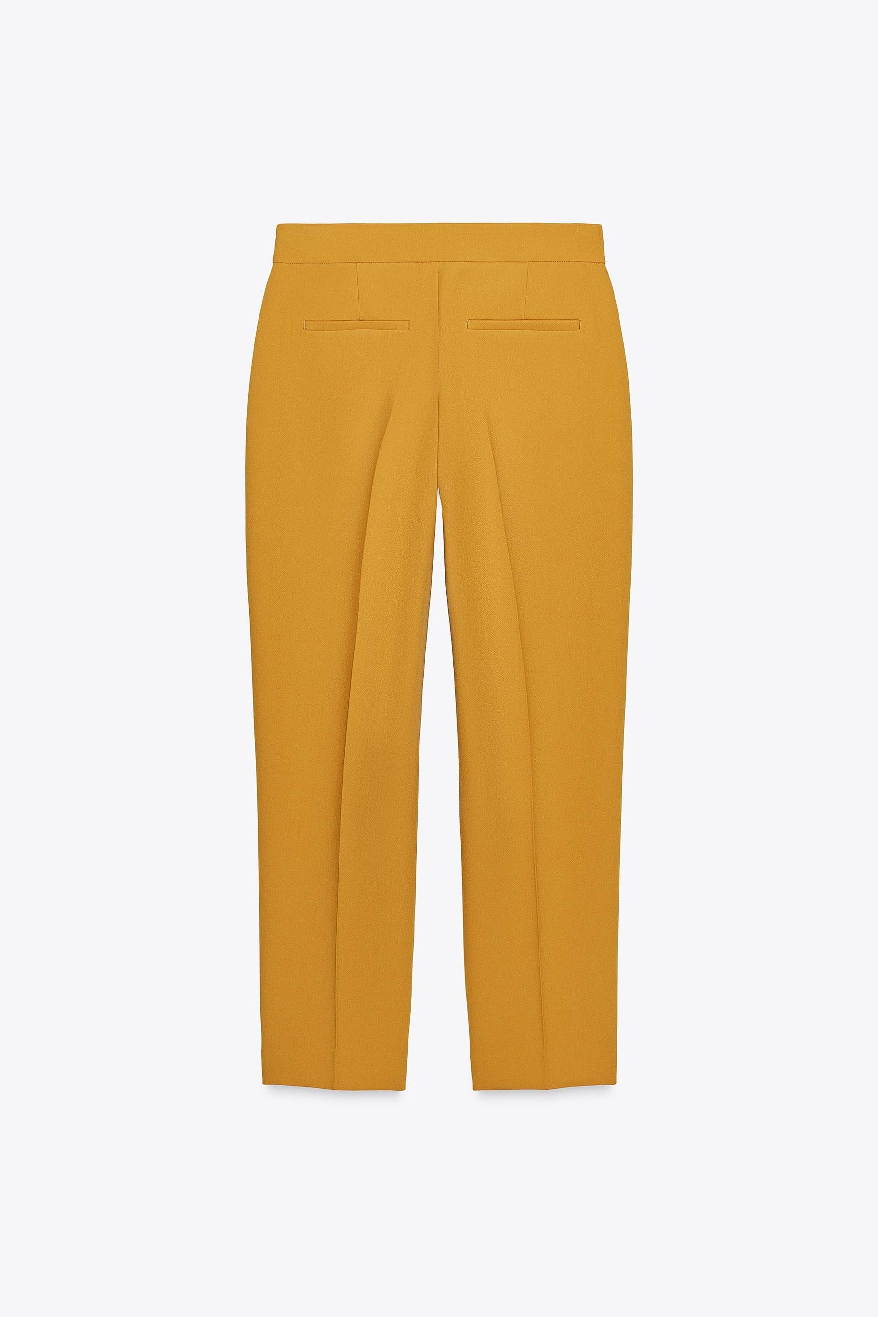 Slim High-Waist Trousers