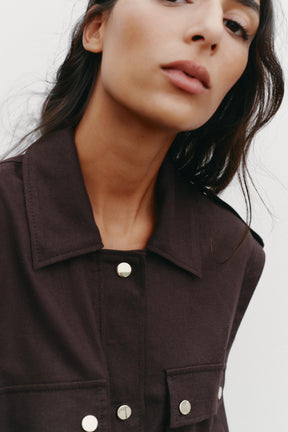 CARGO WAISTCOAT WITH LINEN - Image 4