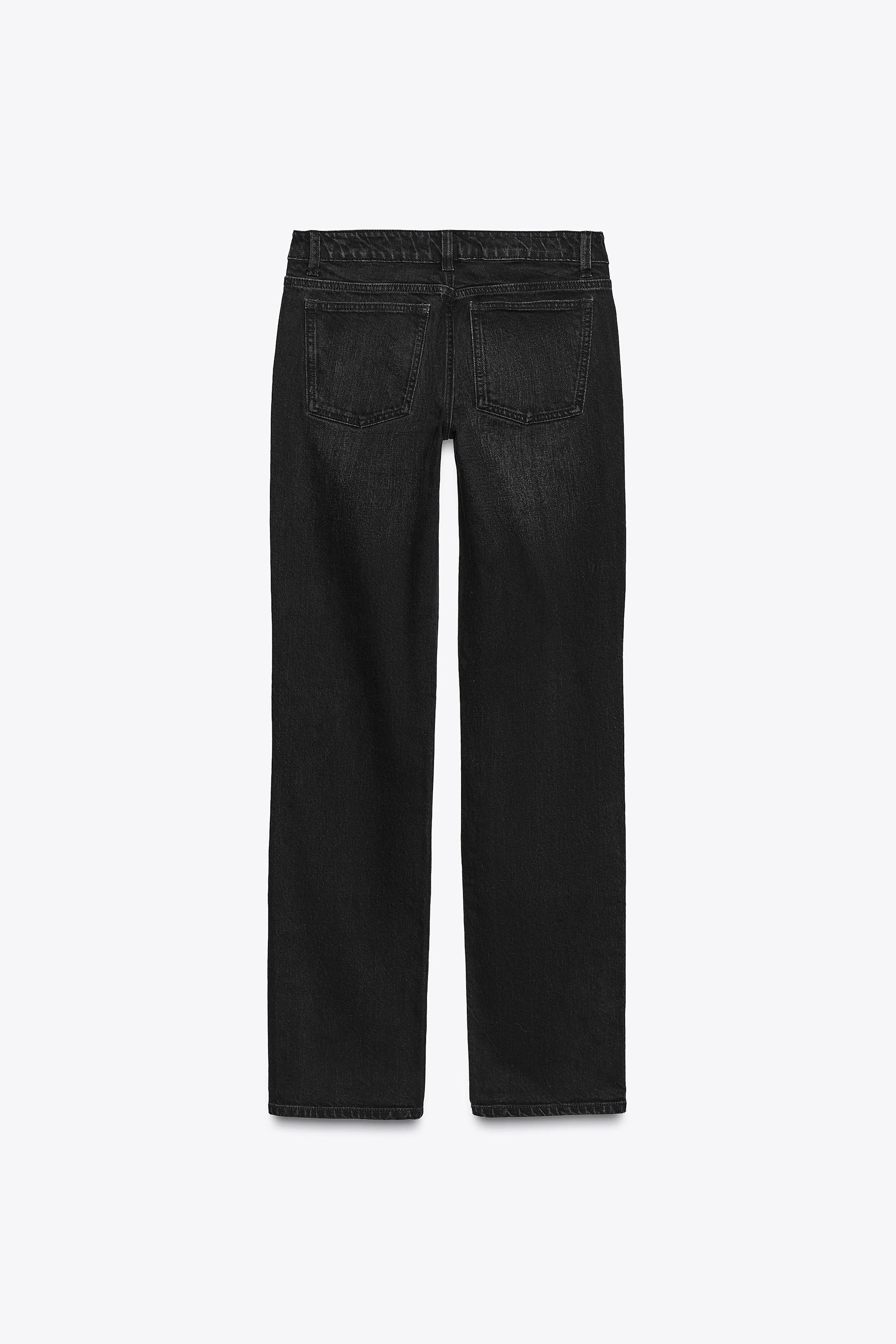 LOW-RISE STRAIGHT JEANS