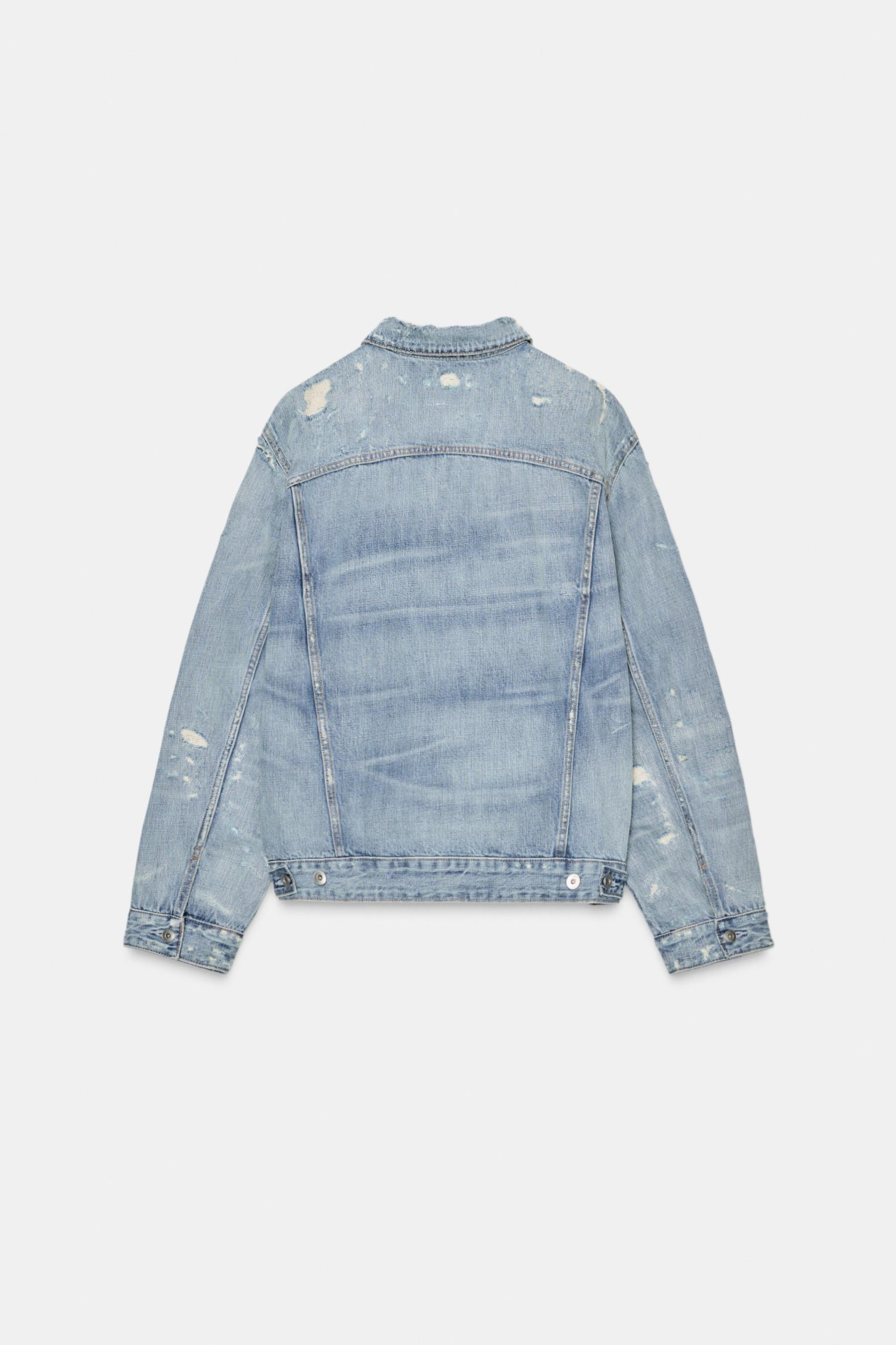 Ripped Denim Jacket