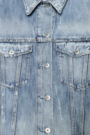 TRF RIPPED DENIM JACKET - Image 5