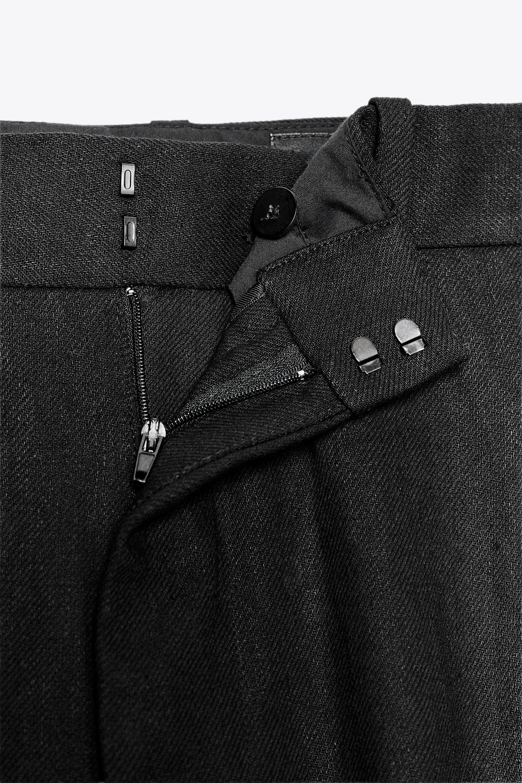 Linen Blend Trousers