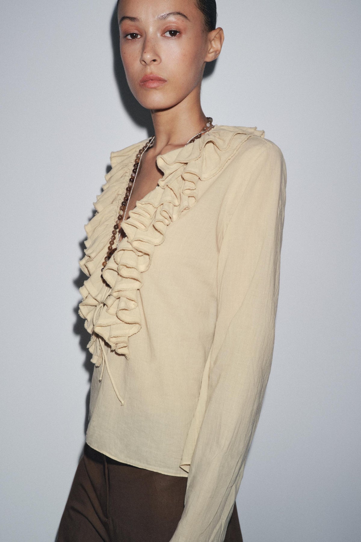 Ruffled Fashion Top