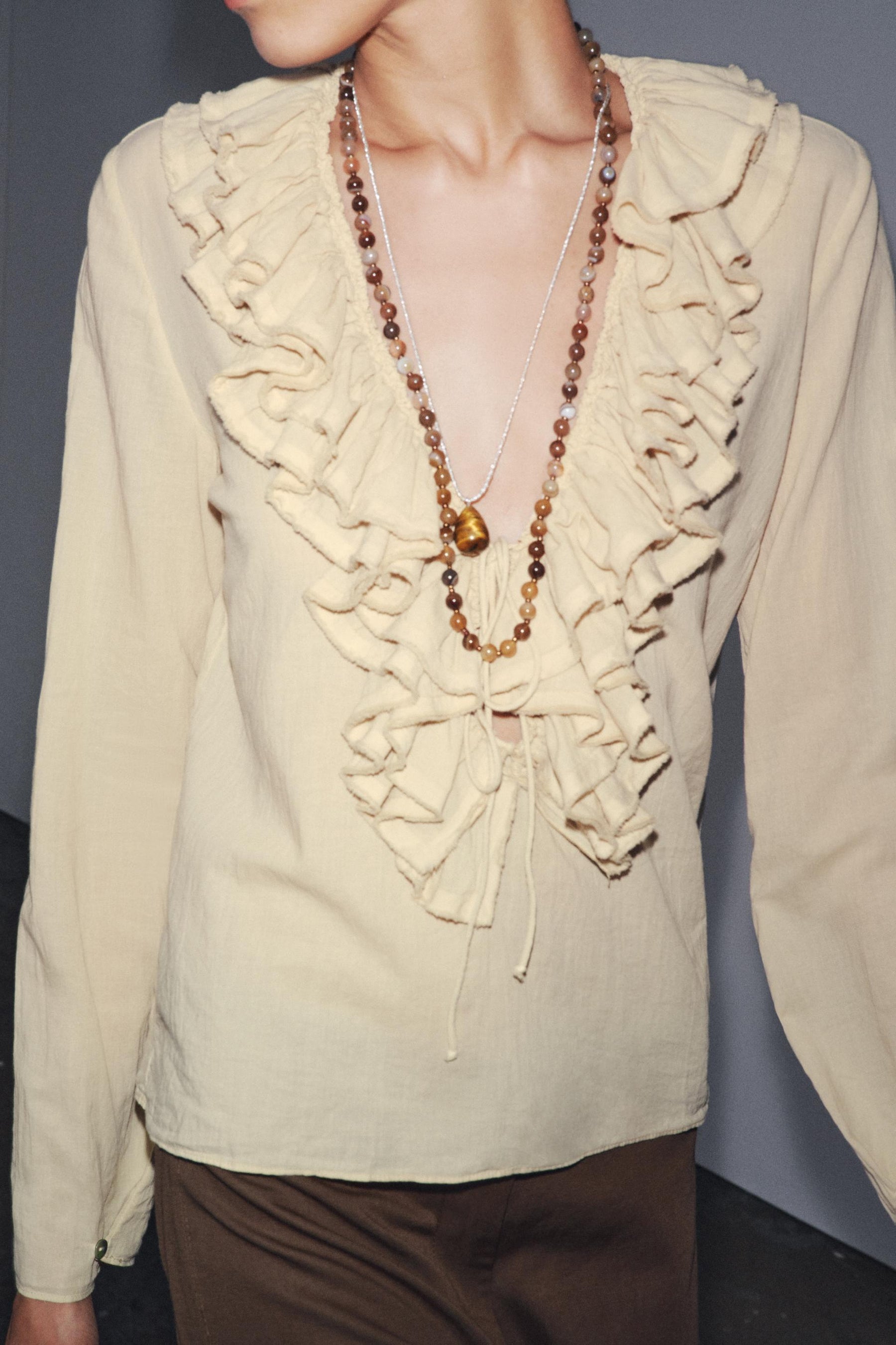 Ruffled Fashion Top