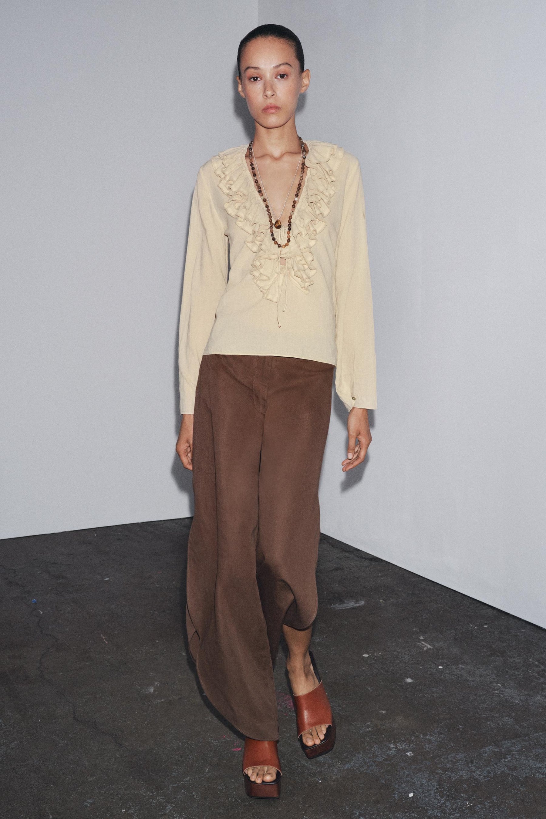 Ruffled Fashion Top