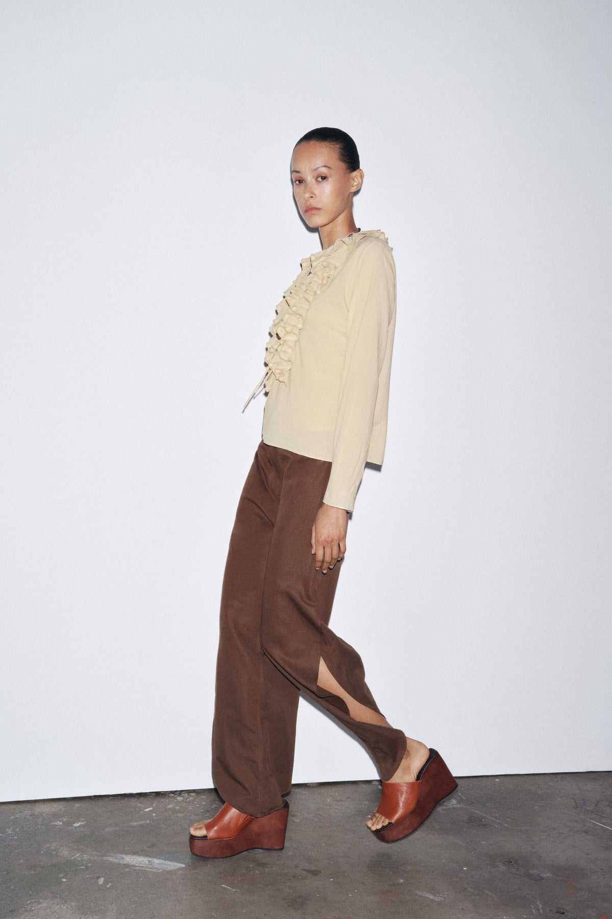 Ruffled Fashion Top