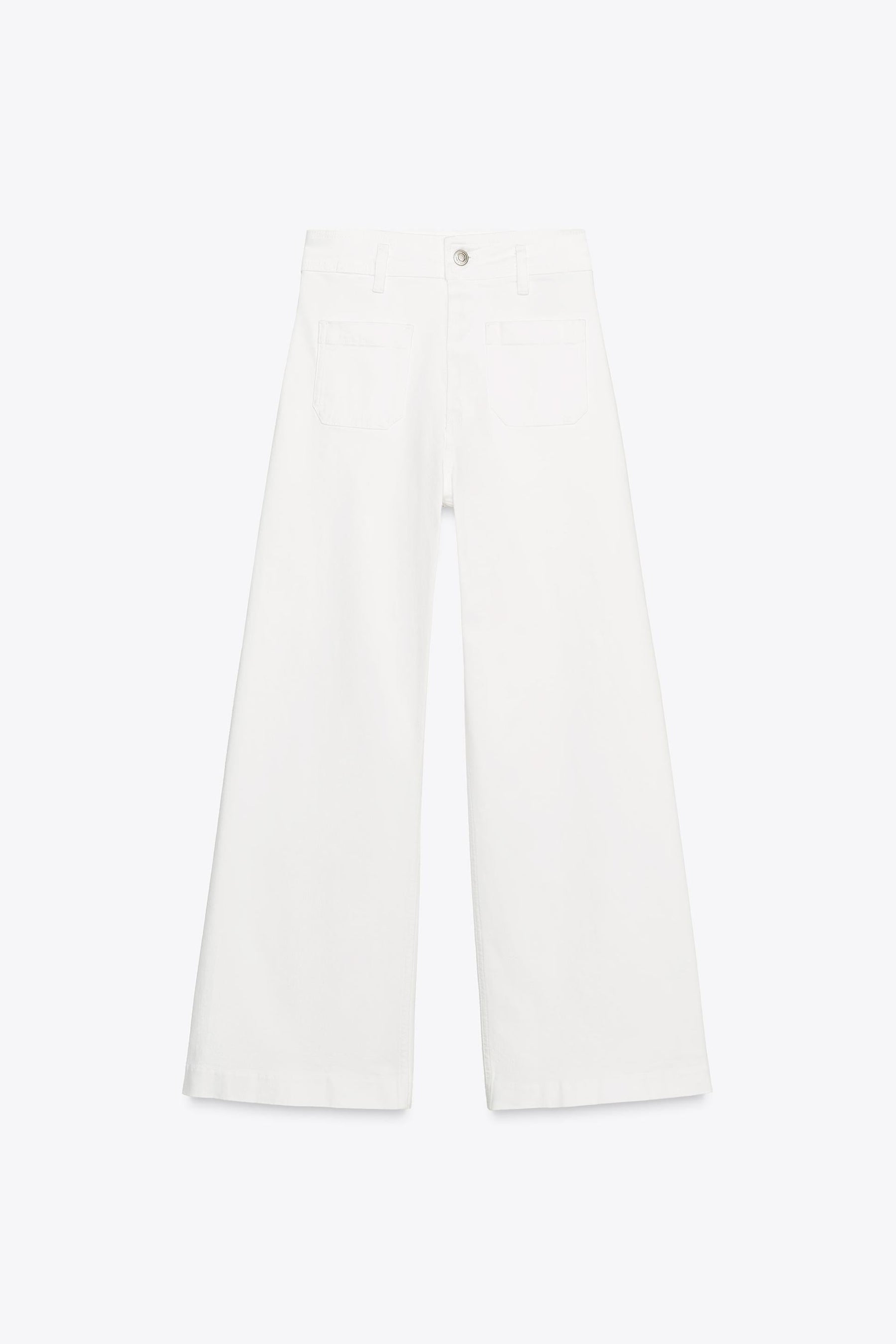 Wide-Leg High-Waist Jeans